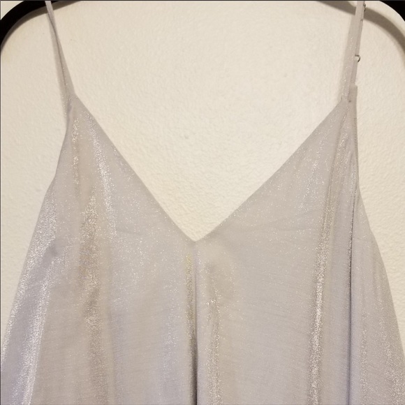 Free People stunning silver layered dress - Picture 5 of 12